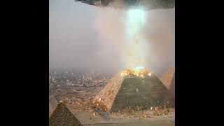 Destroying of pyramids music remix 2024 alien pyramid [upl. by Hallock]