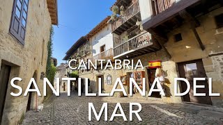 Santillana Del Mar Cantabria Spain 4K [upl. by Otrebla]