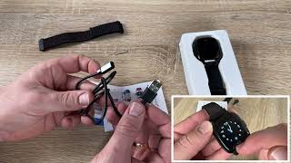 PTHTECHUS Smartwatch Phone for Children 4G Video Call Watch GPS WiFi… unboxing and instructions [upl. by Adnicaj]