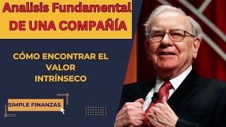 Analisis Fundamental de una compañía  Como analizar una accion [upl. by Capp215]