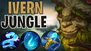 Season 13 Ivern Jungle Clear  Commentary guide in League of Legends [upl. by Shaff]