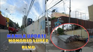 MANILA UPDATE HONORIO LOPEZ BLVD KAGANAPAN SA HLOPEZ BLVD [upl. by Neirod61]