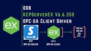 008  How to use OPCUA Client Driver in KEPServerEX V6 [upl. by Attenod]