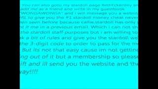 Stardoll Money Cheats [upl. by Nomaj223]