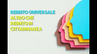 ATTENZIONE  REDDITO UNIVERSALE [upl. by Crane]