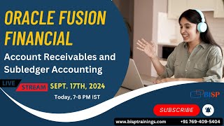 Learn Oracle Fusion Financial  Account Receivables and Subledger Accounting [upl. by Arihsaj396]