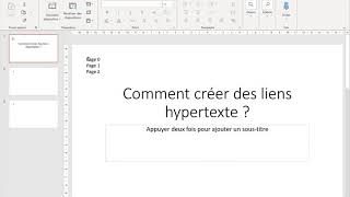 Comment créer un sommaire automatique avec PowerPoint [upl. by Most]