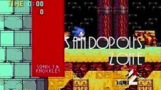 Sonic 3k PC quotSandopolis act 2quot Music quotFM Synthesizerquot [upl. by Giglio112]