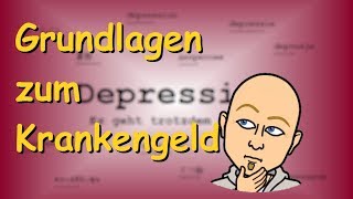 Krankengeld bei Depressionen Wichtige Grundlagen  Rechtliches [upl. by Sirahc]