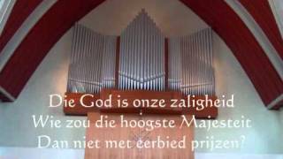 Psalm 68 vers 10 met bovenstem  Westerkerk Rijssen [upl. by Ahsotan]