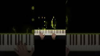 Dancing Line  The Piano  Piano Tutorial Shorts [upl. by Ynaffi519]