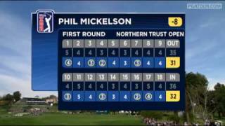 Rnd 1 Highlights 2009 Northern Trust Open [upl. by Socin]