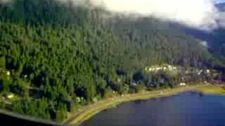 Landing in Juneau Alaska October 27 2006 [upl. by Jillie8]