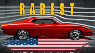 100 RAREST American Old MUSCLE Cars of All Time Youve Never Seen [upl. by Naesal]