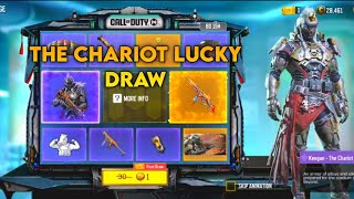 THE CHARIOT LUCKY DRAW WITH LEGENDARY DRH CHARIOTEER ALL REWARDS SHOWCASE CODM S10 LEAKS 2024 [upl. by Rosabel579]