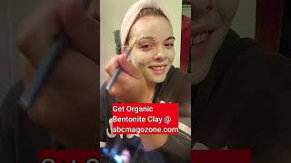 Organic Bentonite Clay Facial Mask  Get Bulk Calcium Bentonite Clay  abcmagozonecom [upl. by Inanuah315]