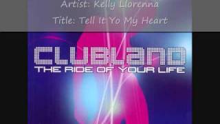 Clubland 2002 Cd 1  Track 1  Kelly Llorenna  Tell It To My Heart [upl. by Oicnecserc844]