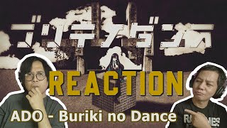 Ado  Buriki no Dance REACTION [upl. by Adnuahsal]