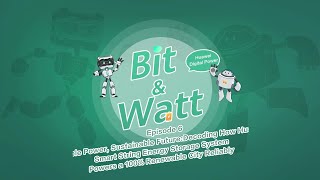 Bit ampWatt Episode 6  Smart String ESS Key to Stably Powering a 100 Renewable City [upl. by Lledra787]