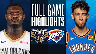 PELICANS at THUNDER  FULL GAME HIGHLIGHTS  November 1 2023 [upl. by Llerref]