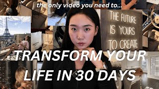 how to TRANSFORM YOUR LIFE in 30 DAYS by 2025 ✨ winter arc rebrand yourself achieve all your goals [upl. by Karub846]