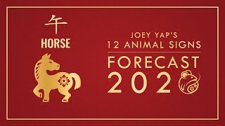 2020 Animal Signs Forecast HORSE Joey Yap [upl. by Phare]