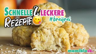 Unendlicher Speiseplan  Schnelles Essen  Baby und Kinder  BLW  Breifrei Rezepte  mamiblock [upl. by Atsilac]