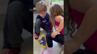 Proper shoe fitting is key for foot development in kids [upl. by Sucram916]