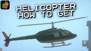 😱 HOW TO GET A WORKING HELICOPTER in Melon Sandbox 250 [upl. by Elatnahc]