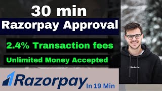 Payment Gateway Approval in 30 Min  Razorpay Approval in 30 min [upl. by Woodall470]