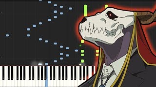 Mahoutsukai no Yome OP  Here Piano Tutorial [upl. by Nylinnej744]