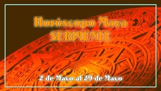 Horóscopo Maya Serpiente  Características [upl. by Dlnaod71]