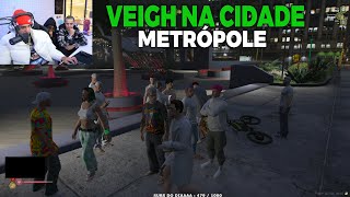 CORINGA COLOCOU O VEIGH PARA JOGAR GTA RP NA CIDADE METRÓPOLE [upl. by Odelle]