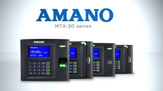 AMANO MTX30 Series  Time Guardian [upl. by Neelram]