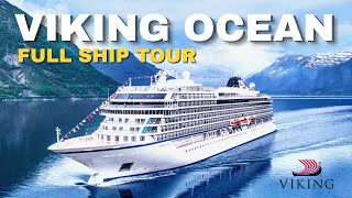 Viking Ocean Cruises  Full Ship Walkthrough Tour amp Review 4K  Viking Saturn [upl. by Etteloc]