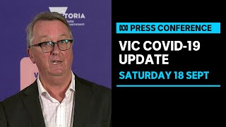 IN FULL Victorian officials provide COVID19 update as state records 535 new cases  ABC News [upl. by Oriane]