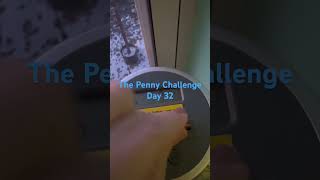 The Penny Challenge Day 32 pennychallenge lowincomesavings [upl. by Lhamaj468]