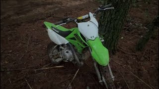 SENDING KLX110RL ON TRAILS [upl. by Massab]