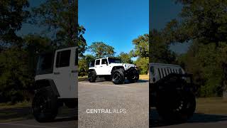 Pushing this jeep to the limit  3quot Lift 20x10 Wheels 37quot Tires  Hype [upl. by Oelc]