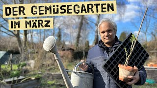 Aussaaten und Gartenarbeiten im März im Gemüsegarten Tipps für die Selbstversorgung im Frühjahr [upl. by Chema]