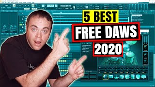 5 Of The Best Free DAWs  Free Music Making Software [upl. by Fredrick]