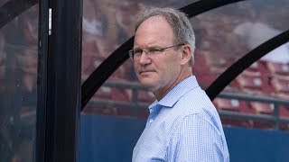 Interview Brian Schmetzer on utilizing the break and the status of injured players [upl. by Enomal]