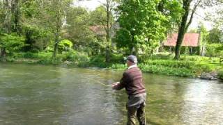 River Wylye Fly Fishing [upl. by Keung]