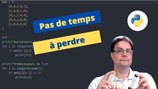 Algorithme et mathématiques  Graphe et ordonnancement méthode MPM [upl. by Ayana]