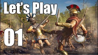 Assassins Creed Odyssey  Lets Play Part 1 So It Begins [upl. by Woothen]