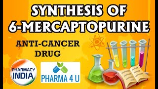 SYNTHESIS OF 6MERCAPTOPURINE  ANTICANCER  PROPERTIES  MECHANISM OF ACTION  USES [upl. by Trebuh]