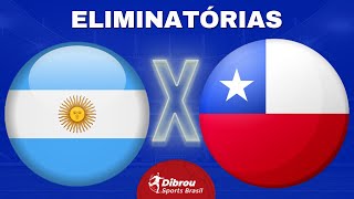 ARGENTINA X CHILE AO VIVO ELIMINATÓRIAS DIRETO DO MONUMENTAL NUÑEZ  RODADA 7  NARRAÇÃO [upl. by Tita]