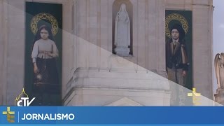 JORNALISMO  CANONIZAÇÃO DOS PASTORINHOS FRANCISCO E JACINTA CC [upl. by Benco420]