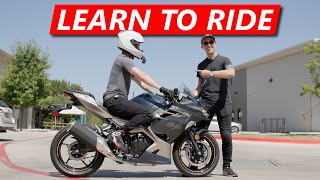 How to ride a motorcycle BY YOURSELF for the FIRST time [upl. by Cheston127]