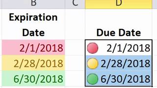 Excel Essentials  Level UP  Conditional Formatting for Due Dates and Expiration Dates [upl. by Ydniahs774]